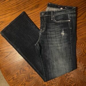 Vigoss Dark Wash Boot Cut Jeans Juniors Size 15